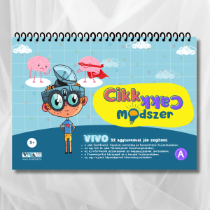 Cikk-Cakk Módszer – innovatív agytornagyakorlatok + 2 törölhető filctoll