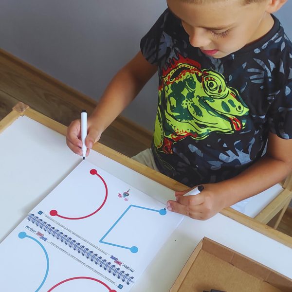 Cikk-Cakk Módszer – innovatív agytornagyakorlatok + 2 törölhető filctoll - Image 2