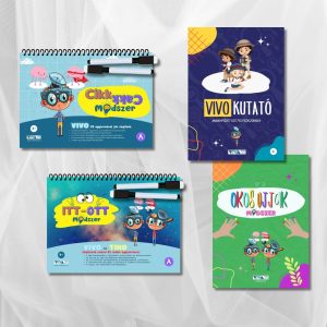 Szett “Agyi gimnasztika” – Cikk-cakk | Itt-Ott | Okos Ujjak Módszer | Vivokutató