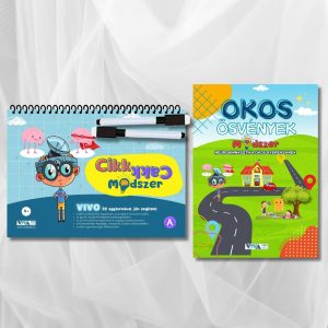 "Cikk-Cakk Módszer" + "Okos ösvények módszer" készlet – innovativ agytornagyakorlatok + törölhető filctollak