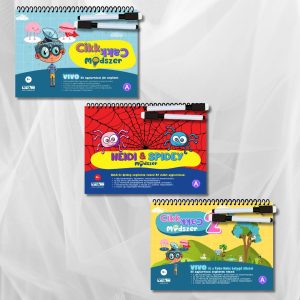 Háromrészes készlet „Agytornák” – Cikk-Cakk + Heidi és Spidey + Cikk-Cakk 2