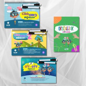 3. szett – agytorna gyűjtemények: Cikk-Cakk | Itt-Ott | Cikk-Cakk 2 | Okos ujjak