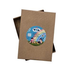 Ajándékdoboz Vivabook A5, méretei: 22 x 16 x 3 cm